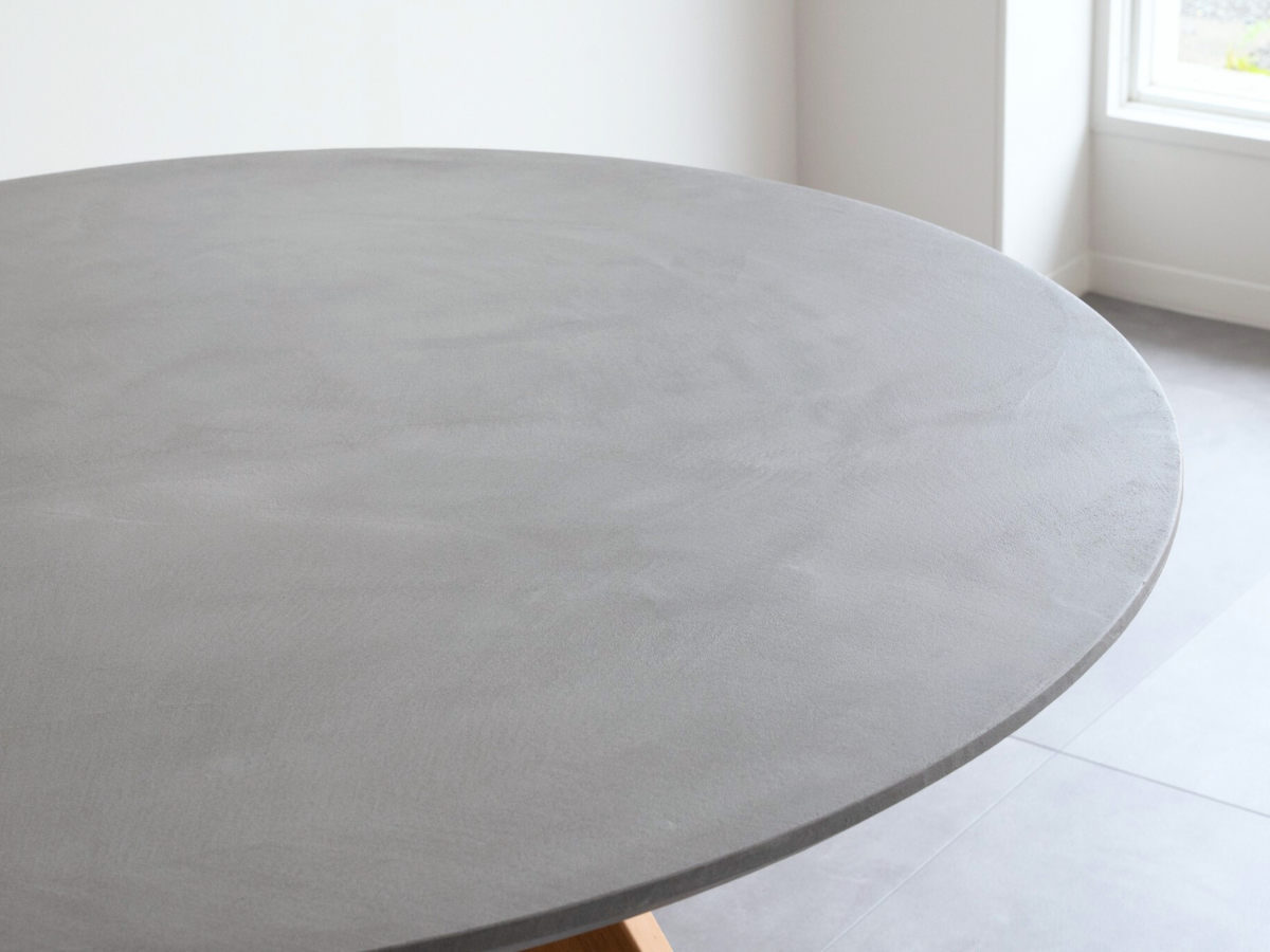 モールテックス ラウンド・丸テーブル Light gray(ライトグレー) R1 直径1,200mm