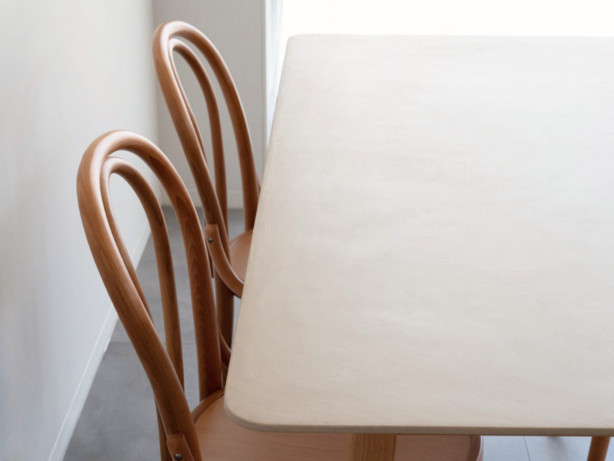 モールテックス ダイニングテーブル
Cafe latte(ベージュ) T7 幅160 × 奥80cm
エースチェア(ビーチ材)