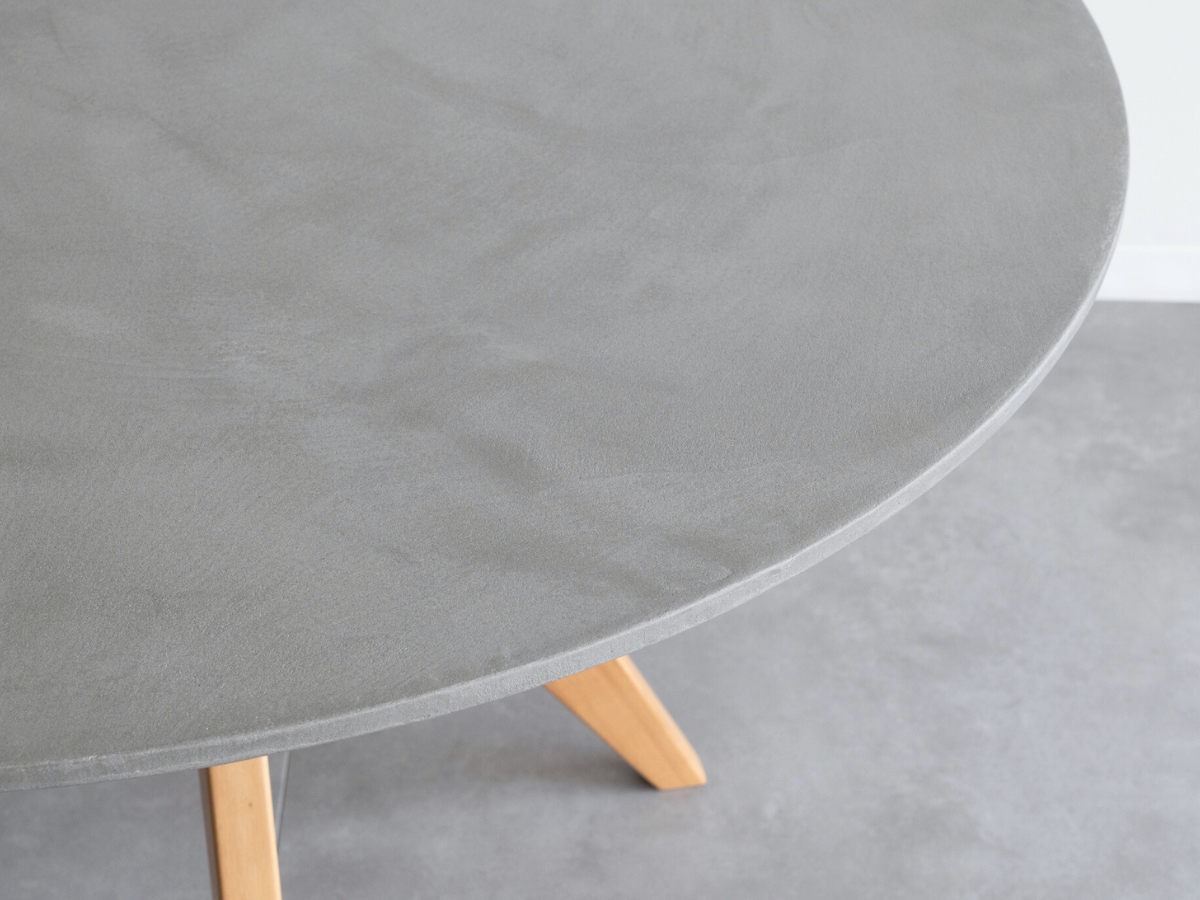 モールテックス ラウンド・丸テーブル Light gray(ライトグレー) R1 直径1,200mm