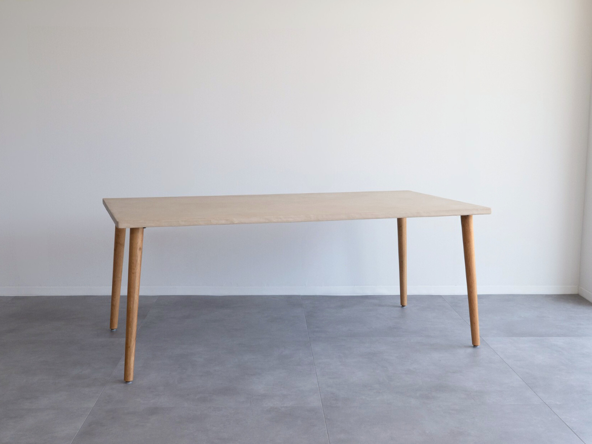 モールテックス ダイニングテーブル Cafe latte(ベージュ) T5 幅180 × 奥90cm