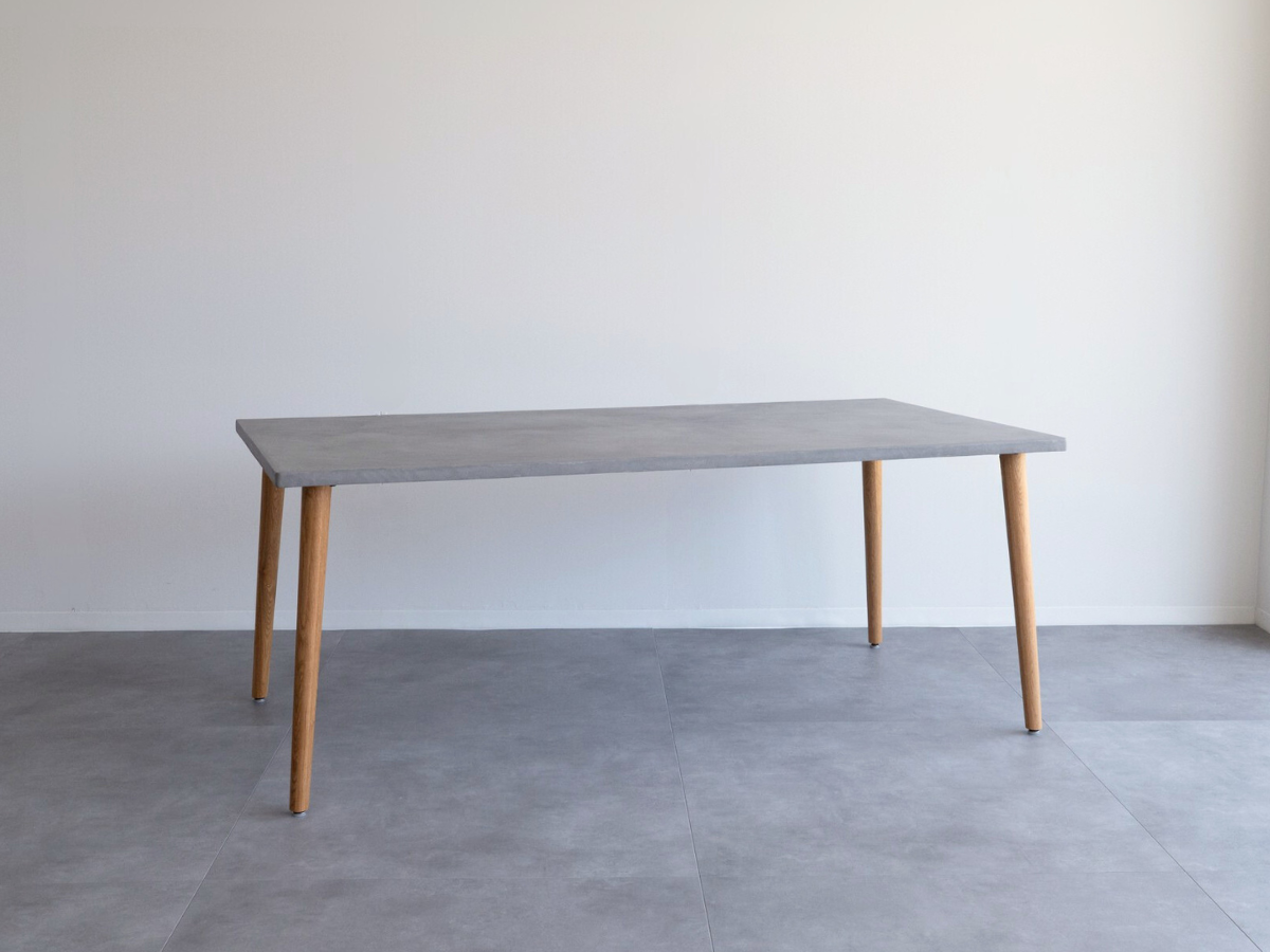 モールテックス ダイニングテーブル Light gray(ライトグレー) T5 幅180 × 奥90cm