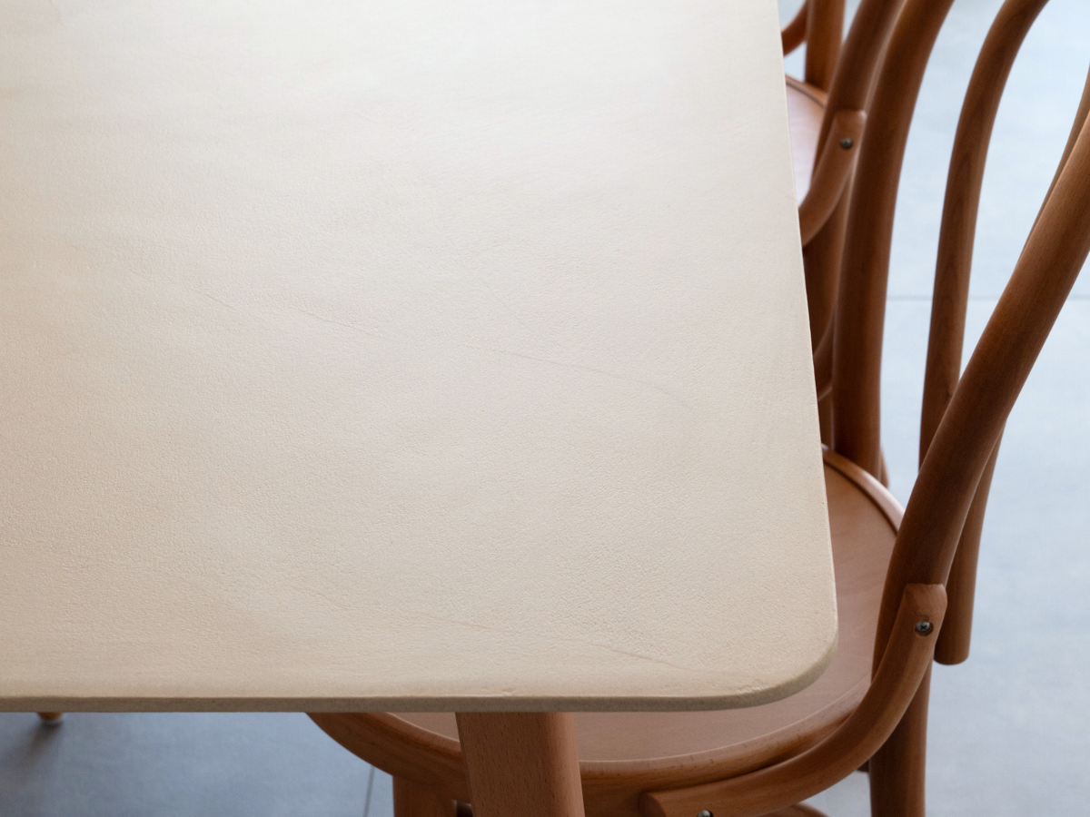 モールテックス ダイニングテーブル
Cafe latte(ベージュ) T7 幅160 × 奥80cm
エースチェア(ビーチ材)