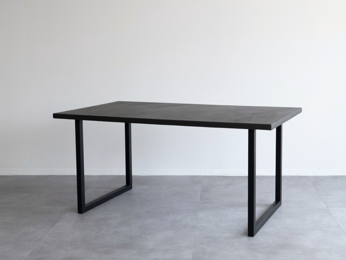 モールテックス ダイニングテーブル Dark gray(ダークグレー) T1 幅150 × 奥85cm