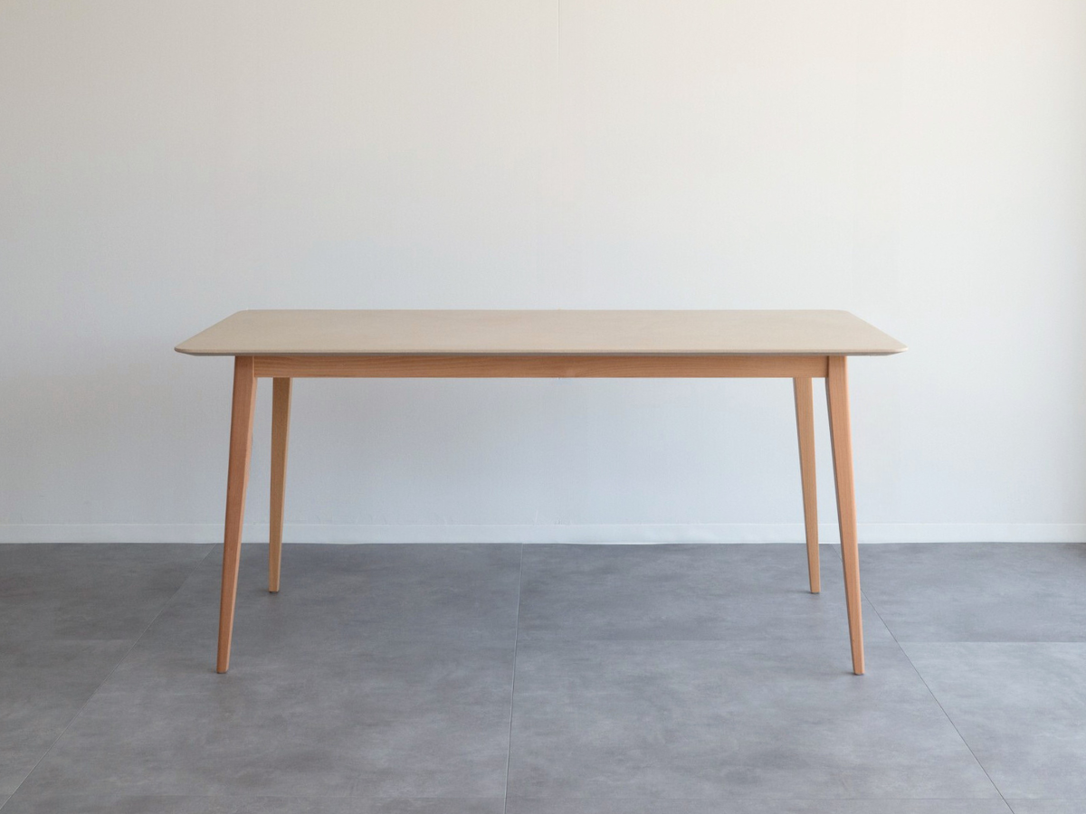 モールテックス ダイニングテーブル
　Cafe latte(ベージュ) T7 幅1,600 x 奥800mm