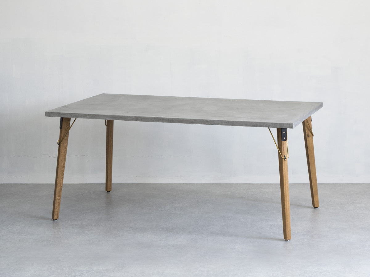 モールテックス ダイニングテーブル　Lighat gray(ライトグレー) T4 幅1,600 x 奥850mm